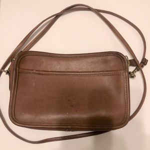 Coach carnival crossbody l5d-9925 in tan leather